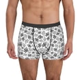 thumbnail image 4 of Wukai Snake Print Men’s Underwear Breathable Boxer Briefs,&nbsp;Moisture Wicking & Breathable-XX-Large, 4 of 7