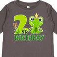 thumbnail image 4 of Inktastic 2nd Birthday Prince Frog Boys Long Sleeve Toddler T-Shirt, 4 of 5