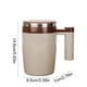 thumbnail image 2 of Automatic Stirring Cup Electric Mixing Mug Stainless Steel Protein Shaker for Coffee Drinks Office Home Gym 1 Count, 2 of 6