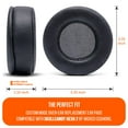 thumbnail image 4 of Wicked Cushions Replacement Earpads for Skullcandy Hesh 1 &amp; 2 Headphones | Added Thickness, Softer Leather, Luxurious Memory Foam, 4 of 7