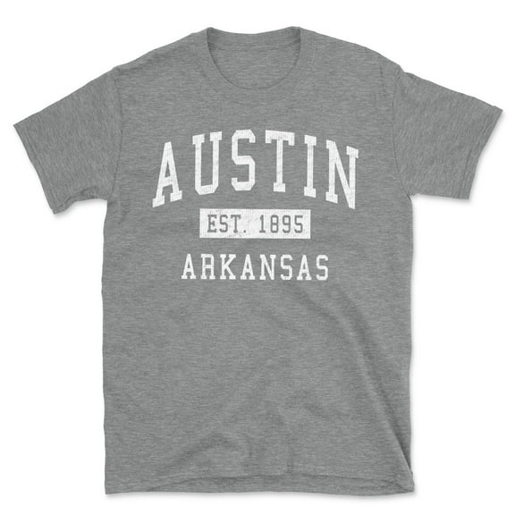 Austin Arkansas Classic Established Men's Cotton T-Shirt