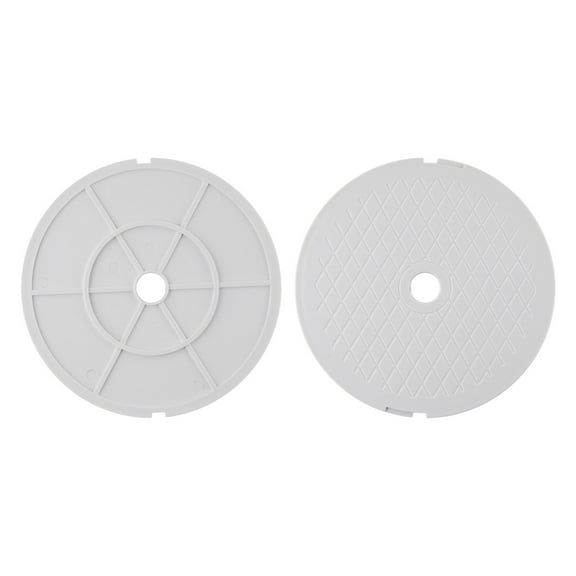 Dleadar for Hayward SPX1096 Pool Skimmer Spa Replacement Deck Lid Cover White PVC 7.6in Diameter for Swimming Pool Equipment Maintenance Parts