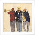 thumbnail image 2 of Art.com Jazz Trio II Art Print by Samuel Dixon, White Frame Wall Art, 29" x 29", 2 of 5