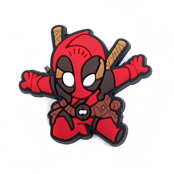 charms 1pcs Jibbitz Marvel Hebilla De Zapatos DIY Desmontable Accesorios Crocs pvc Lindo Zuecos Sandalias Encantos