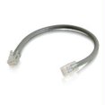 thumbnail image 1 of C2G Cat5e Non-Booted Unshielded (UTP) Network Patch Cable - Patch cable - RJ-45 (M) to RJ-45 (M) - 7 ft - CAT 5e - stranded - gray, 1 of 1