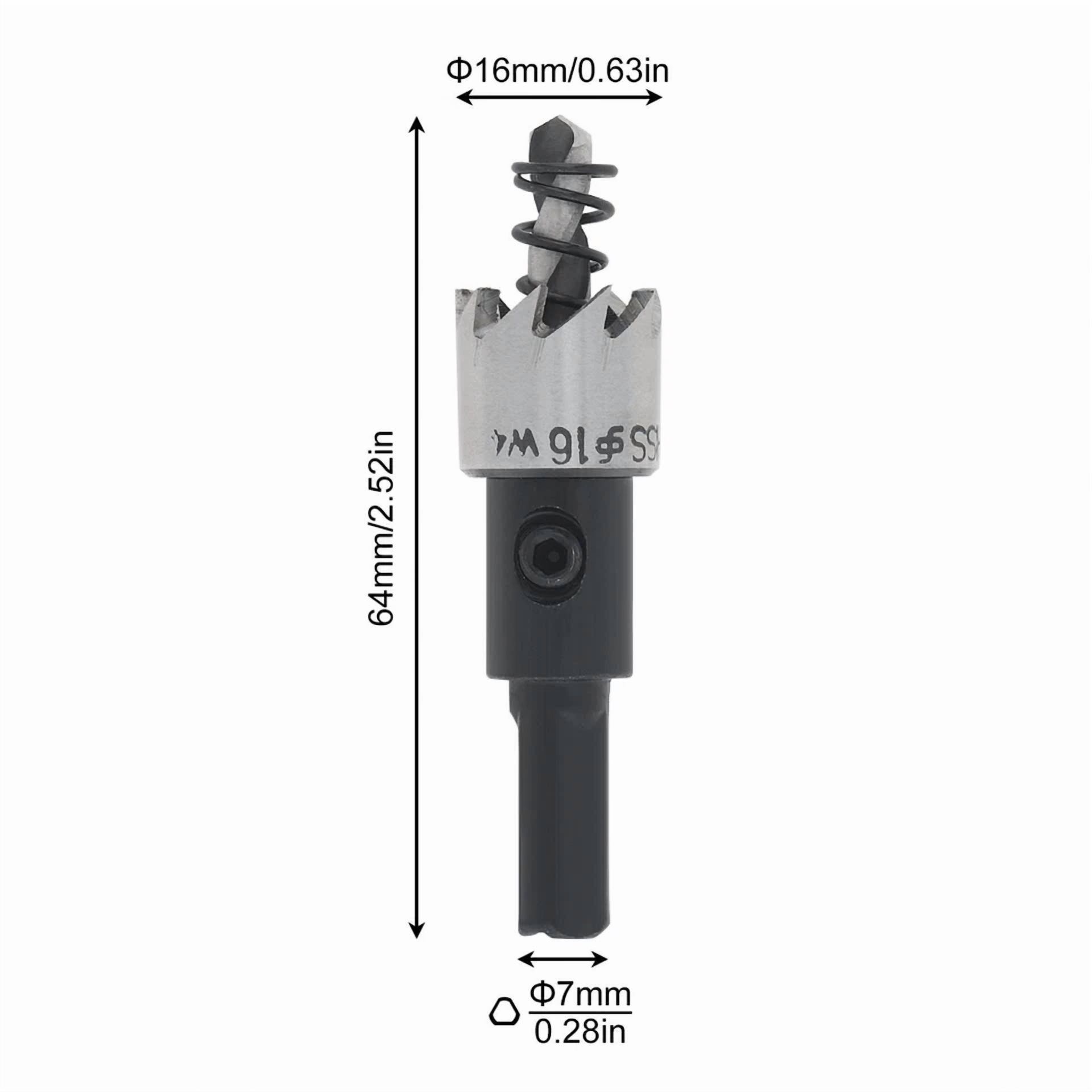 Door Viewer, 200 Degree Peephole 16Mm Drill Bit Set For Home / Office / Hotel