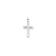 thumbnail image 1 of 14k White Gold Cross Pendant, 1 of 2