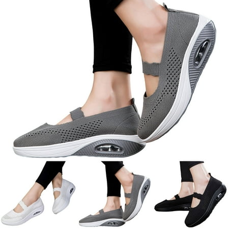 

PEASKJP Black Sandals Women 2023 Summer Women New Pattern Indoor And Outdoor Open Toe Beach Sandals Flatform Wedge Casual Sandal Black 8.5