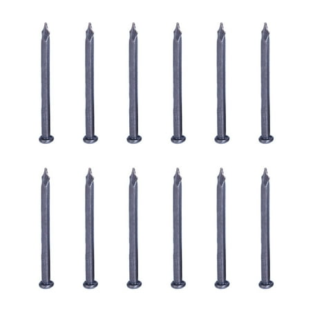

50Pcs 2.5Inch Carbon Steel Nails Point Tip Wall Cement Nails Concrete Nails