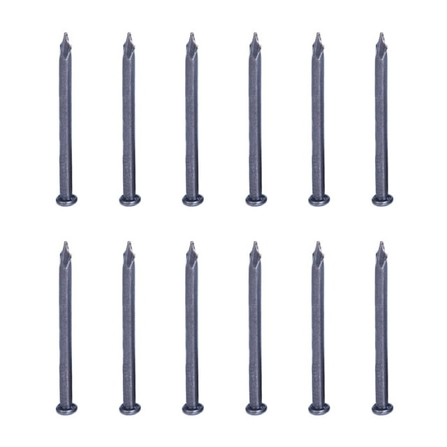 50Pcs 2.5Inch Carbon Steel Nails Point Tip Wall Cement Nails Concrete Nails
