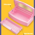 thumbnail image 5 of Nail Tool Disinfects Box Nail Tool Steriliser Box Cleaning Box Sterilizations Tray Manicure Tools for Nail Salons, 5 of 10