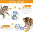 thumbnail image 2 of Jouets Interactifs pour Chats avec Balle Roulante Intelligente, Baguette Taquin Automatique pour Chatons, 2 of 3