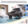 thumbnail image 1 of Langgg Front Bumper Lightweight Anti-collision Colorful Spotlight Wear-resistant RC Car Winch Simple Operation 1/10 Crawler TRX4 Type 1 Type 1, 1 of 6