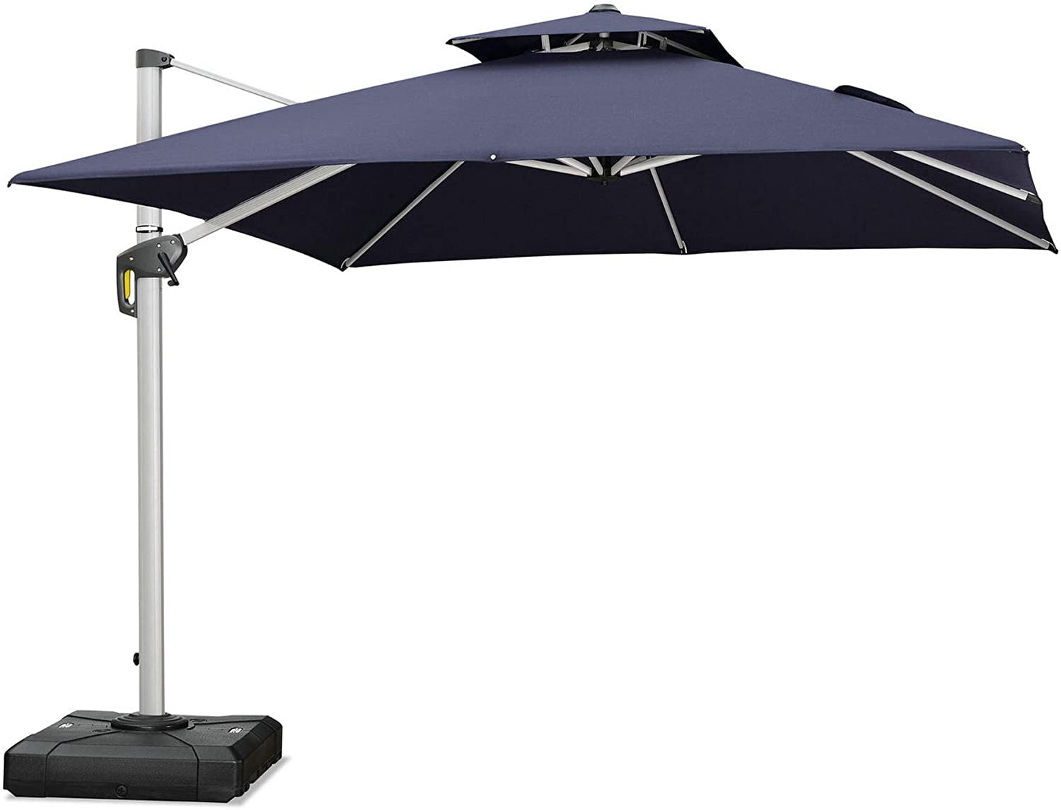 purple leaf offset patio umbrella