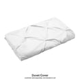 thumbnail image 5 of 100% Egyptian Cotton 3Pcs Tufted Pattern Duvet Set - Solid (White, Twin/Twin XL), 5 of 5