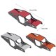 thumbnail image 4 of Vogacara Chasis de conversión de Rock Crawler de fibra de carbono para coche de control remoto, estructura de actualización profesional, marco de Kits de construcción modelo Rojo Vogacara FN010584-01, 4 of 6