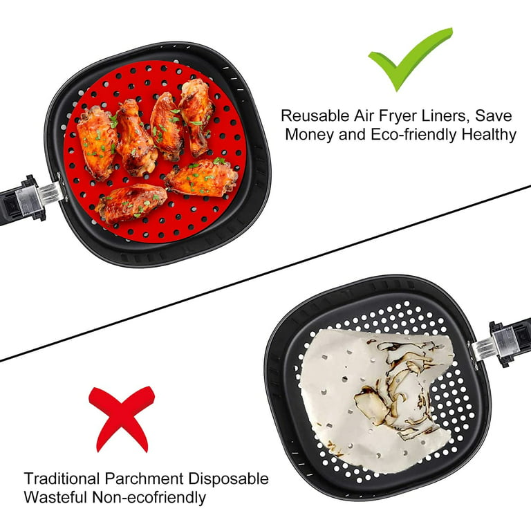 Snag This Best-Selling 2-Pack of Silicone Air Fryer Liners for Up