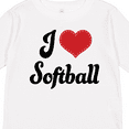 thumbnail image 4 of Inktastic Softball Sports Gift for Girls Girls Long Sleeve Toddler T-Shirt, 4 of 5