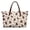 Dachshund Dog, variant on ZUXONGSY Highland Cow Cross Print Tote Bag for Women Pu Leather Handle Handbag Waterproof Satchel Handbags with Inner Pocket for Travel Vacation