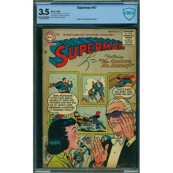 Superman #97 - CBCS 3.5 Comic Book