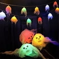 thumbnail image 4 of 196.9 Inches Light String Halloween LED Ghost Battery Lamp Festival Horror Party Decoration  Colorful, 4 of 8
