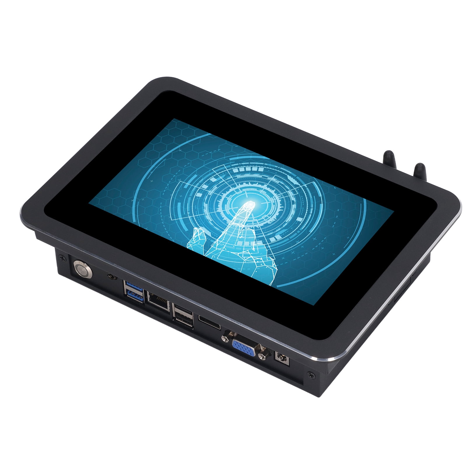 Panel Lit Computer Industrial Panel Computer, 7 Inch Industrial PC Panel LED Backlit ...
