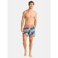 thumbnail image 2 of Miller Lite Men's and Big Men's The Lite Tropics Graphic Swim Shorts, Sizes S-3XL, 2 of 5