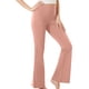 thumbnail image 2 of Puntoco Pantalones De Yoga Deportivos De Cintura Cruzada De Color Sólido Para Mujer Rosa Xxl, 2 of 7