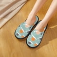 thumbnail image 5 of Slippers for Women, Cute Cartoon Snails Womens Slippers Fuzzy Winter House Shoes, Soft Anti-Skid Slippers Indoor and Outdoor, 5 of 5