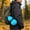 Blue, variant on WEXOPE Drinking Gourd Water Bottle Heat Resistant Sealed Leak-Proof Portable with Lanyard for School Office Daily Use