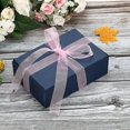 thumbnail image 2 of Satin Ribbon 50 Yards/ Roll 1 In Inch Gift Wrapping Bulk Sheer Organza Chiffon Ribbon(), 2 of 5