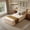 Beige, variant on XIZZI Twin Size Cloud bed,2-in-1 Bed Integrated Bed Frame and Mattress, Compressed Platform Bed with Breathable and Noise-Free Mattress for Small Spaces Guest Room,No Assembly Blue