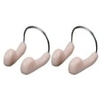 thumbnail image 1 of 2Pcs TPR Swimming Nose Clip Anti Choking Professional Underwater Nose Protection Fleshcolor, 1 of 9