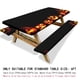 thumbnail image 5 of Fiudx Liquidación de ahorros de verano Mantel de picnic con funda de playa, juego de tres piezas, mantel elástico para mesa de camping, mantel impermeable para exteriores, 5 of 6