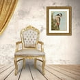 thumbnail image 3 of Silver, John 15x18 Gold Ornate Wood Framed with Double Matting Museum Art Print Titled - WoodPecker and Ivy, 3 of 4