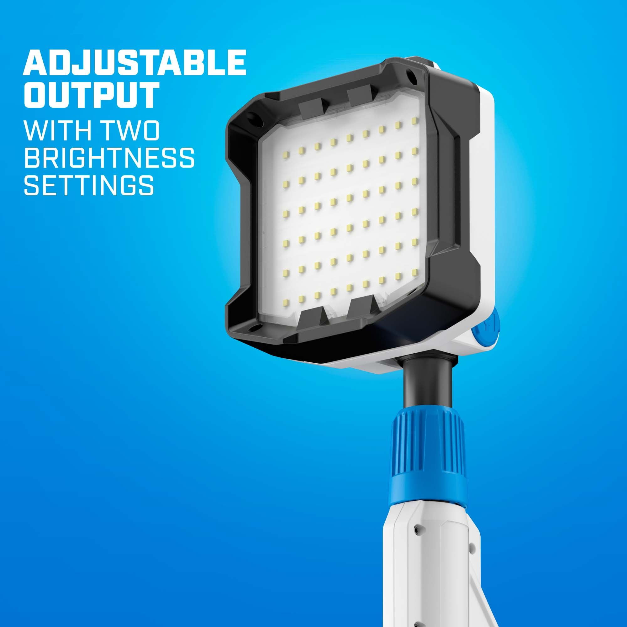 HART 20-Volt Hybrid LED Tripod Light, 2,700 Lumens (Battery Not Included)