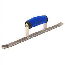 Bon 21314 14Inch by 34Inch Half Round Sledrunner with Comfort Grip Handle