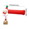 thumbnail image 3 of Kumdkd White Christmas Door Handle Covers, Plush Polyester Door Knob Decorations, Easy Slip-On Festive Gloves for Home Cabinet & Entry Doors, Reusable Holiday Decor, 7.28x2.17x1.18in Set of 1, 3 of 6