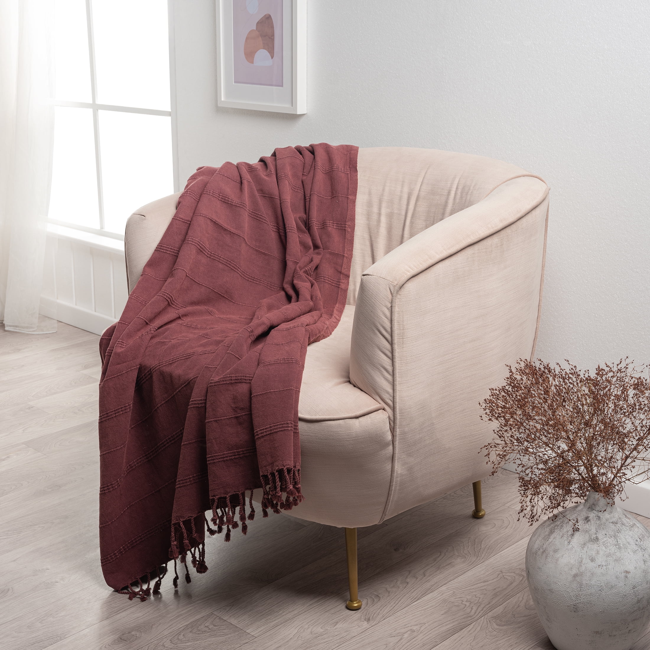 Aldo turkish store cotton throw blanket