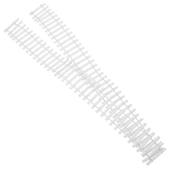 Zehuanyu  Miniature Garden Fence Outdoor Lawn Edging and Landscape Border Fencing White