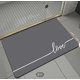 thumbnail image 1 of Una alfombra de baño gris, alfombra de baño antideslizante, alfombra de baño absorbente de 40x60cm, alfombra de baño de secado rápido, alfombra de baño absorbente lavable para el hogar Rojo Verde, 1 of 5