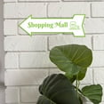 thumbnail image 6 of Arrow Shape Shopping Mall Left 12x4" Wall or Door Sign | Public Shop Signage, 6 of 7