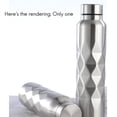 thumbnail image 4 of 1000Ml Single-Wall Stainless Steel Water Bottle Gym Sport Bottles Portable Cola Beer Drink Bottle, 4 of 5