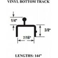 KC Hardware Sliding Screen Door Track, Sliding Door Bottom Track