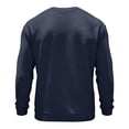 thumbnail image 4 of Oazcsf Mens Waffle Long Sleeve Shirt Thermal Pullover Sweater Crew Neck Lightweight Fall Undershirt Winter Para Big and Tall Men's Top, 4 of 5