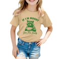 thumbnail image 4 of TZEWGL T-Shirts pour Tout-Petits Imprimé Animal Mignon Col Rond Manches Courtes Blouse pour Filles Garçons Taille 3-4T, 4 of 4