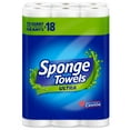 thumbnail image 1 of SpongeTowels Ultra Paper Towel, Choose-A-Size® Sheets, 12 Giant Rolls = 18 Regular Rolls, 1 of 6