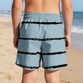 thumbnail image 5 of hengsof Boys' Summer Printed Beach Swim Trunks Stylish Double Layered Comfortable Beach Sports Casual Shorts with Pockets, 5 of 5