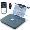 thumbnail image 1 of Premium Smart Digital Body Weight Scale FSA or HSA elegible - 8 Electrodes &ndash; 56+Metrics -Rechargeable- WiFi & Bluetooth - Full Body Analysis -T, 1 of 7