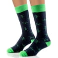 thumbnail image 3 of Chaussettes Habillées Funky en Coton Peigné pour Hommes, 3 of 7